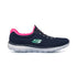 Scarpe da running blu navy con suola Memory Foam Skechers Summits, Brand, SKU s313500082, Immagine 0